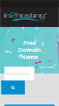 Mobile Screenshot of in2hosting.com